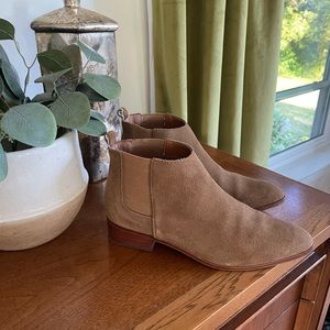 Suede ankle Chelsea boots